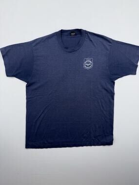 Vintage Police Department Of Defense T-shirt Single Stitch Men’s XL Navy